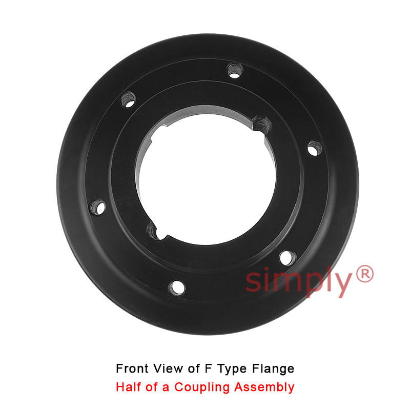 Major Branded F100F-MB Drive Coupling Inner Tapered Locking Bush Type Max Bush Bore 75mm / 3 inch