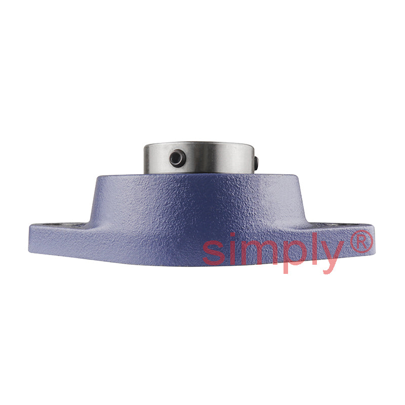 SKF FYTB45TF Oval Cast Housing with Grub Screws 45mm Insert 