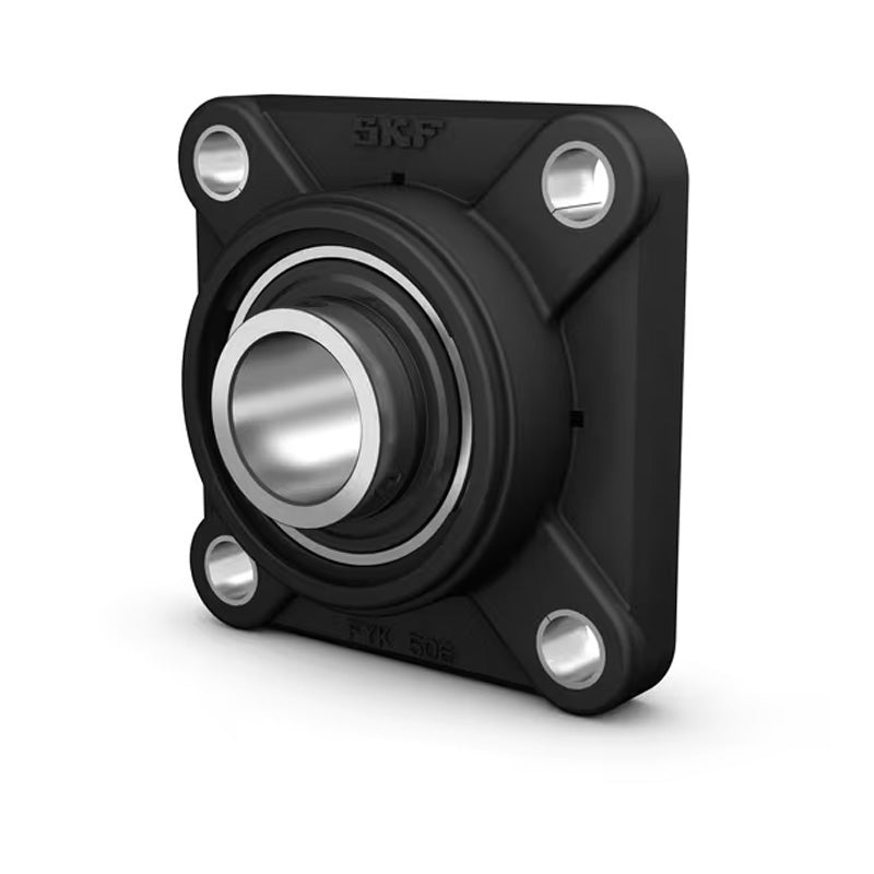 SKF FYK40TR Composite Flanged Unit with a Square Housing with Grub Screw 40mm Insert