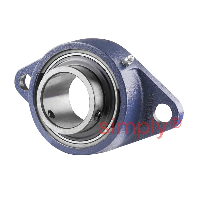 SKF FYTB50TF Oval Cast Housing with Grub Screws 50mm Insert 