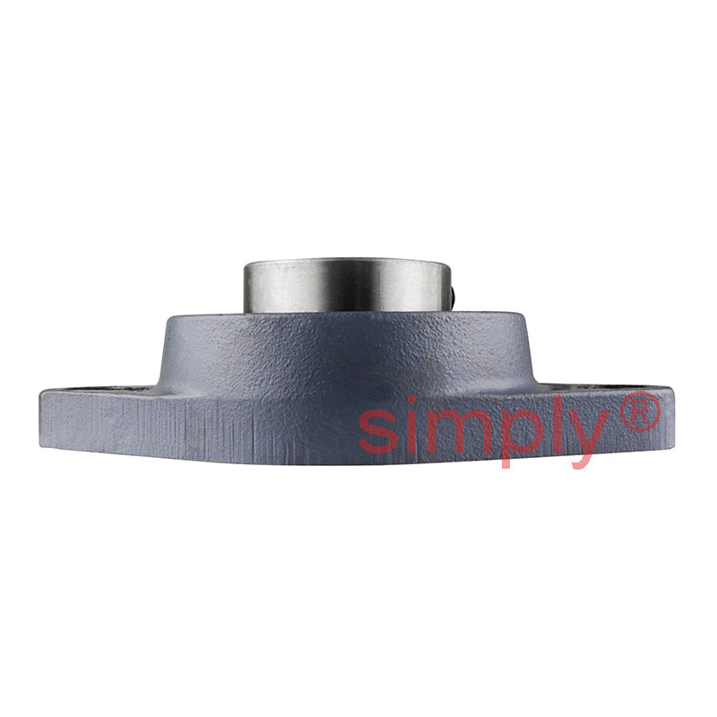 SKF FYTJ50TF Oval Cast Housing with Grub Screws 50mm Insert 