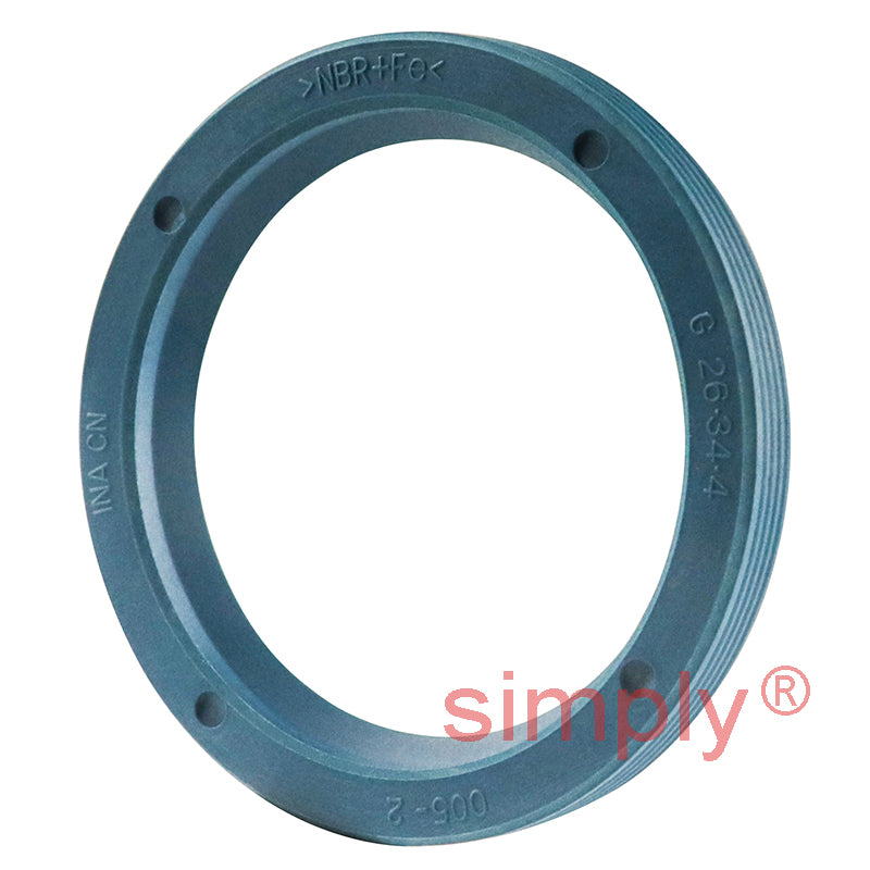INA G26X34X4AB Single Lip Nitrile Rubber Oil Seal 26x34x4mm