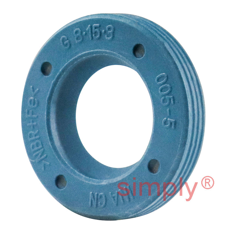 INA G8X15X3B Single Lip Nitrile Rubber Oil Seal 8x15x3mm