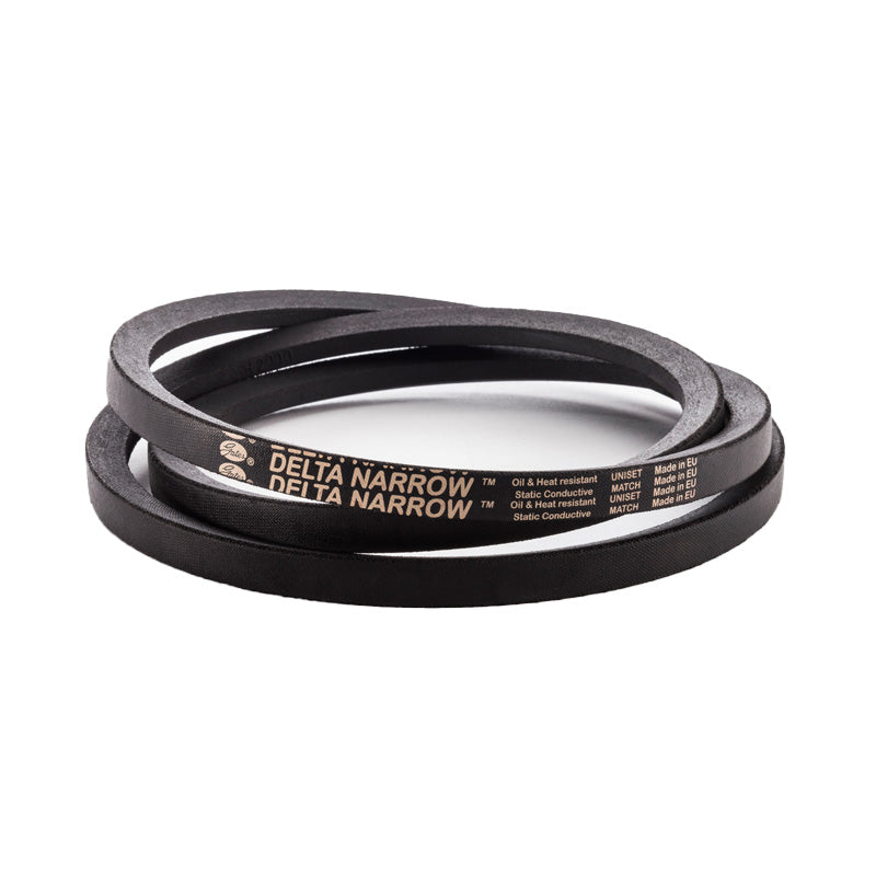 SPZ1077 Gates Delta Narrow SPZ-Section V-Belt (Uniset Match)