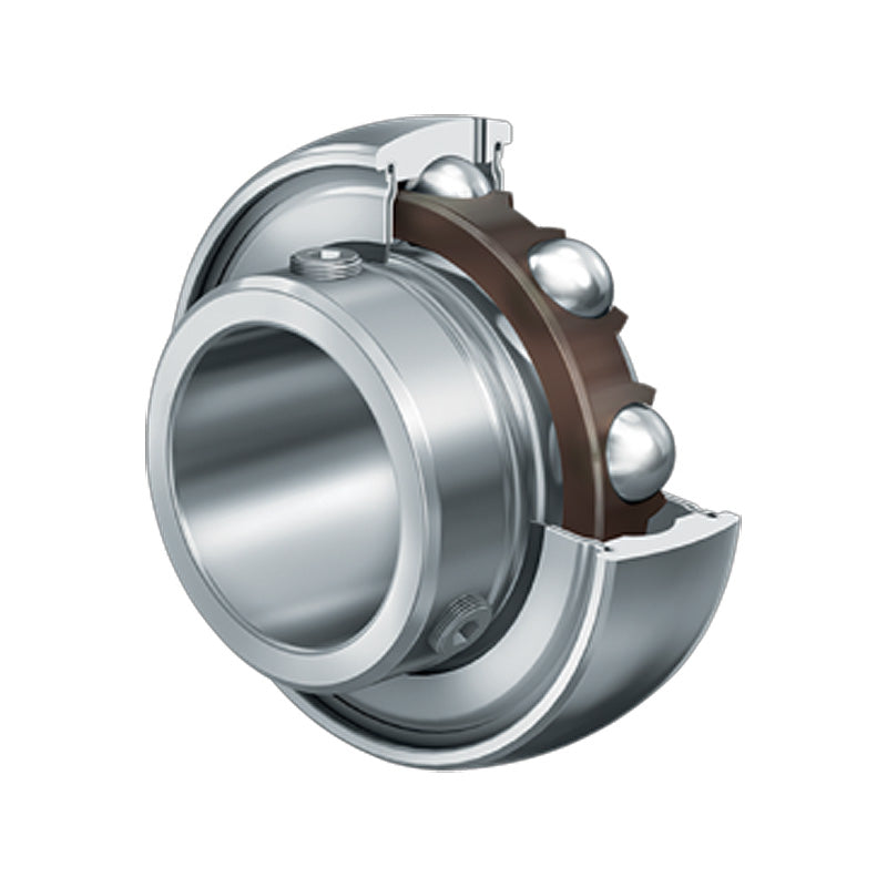 INA GAY108NPPBAS2V Imperial Spherical Outer Bearing Insert with P Seals and Grub Screws 38.1x80x39.5mm