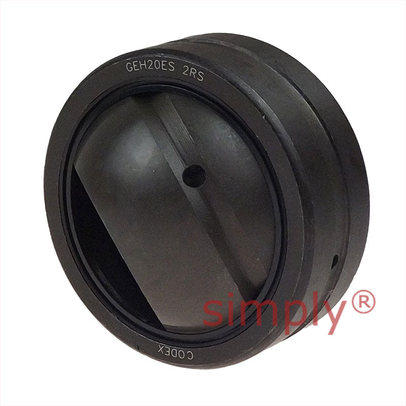 Codex GEH20ES2RS Sealed Spherical Plain Bearing 20x42x16x25mm