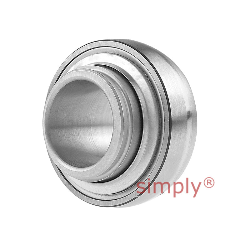 INA GE20XLKRRB Metric Spherical Outer Bearing Insert with R Seals and Eccentric Collar 20x47x43.7mm