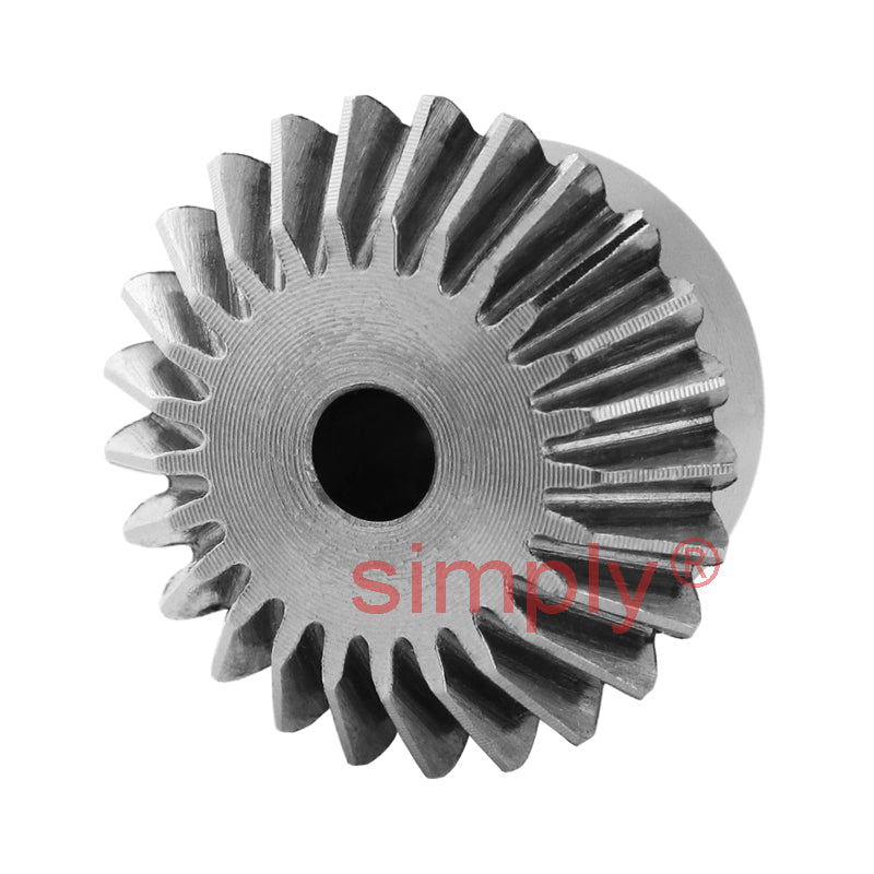 SBM10/25N Metric En8 Steel Mitre Gear (Set of 2) 25 Tooth 1.0 MOD 20 Deg Pressure Angle