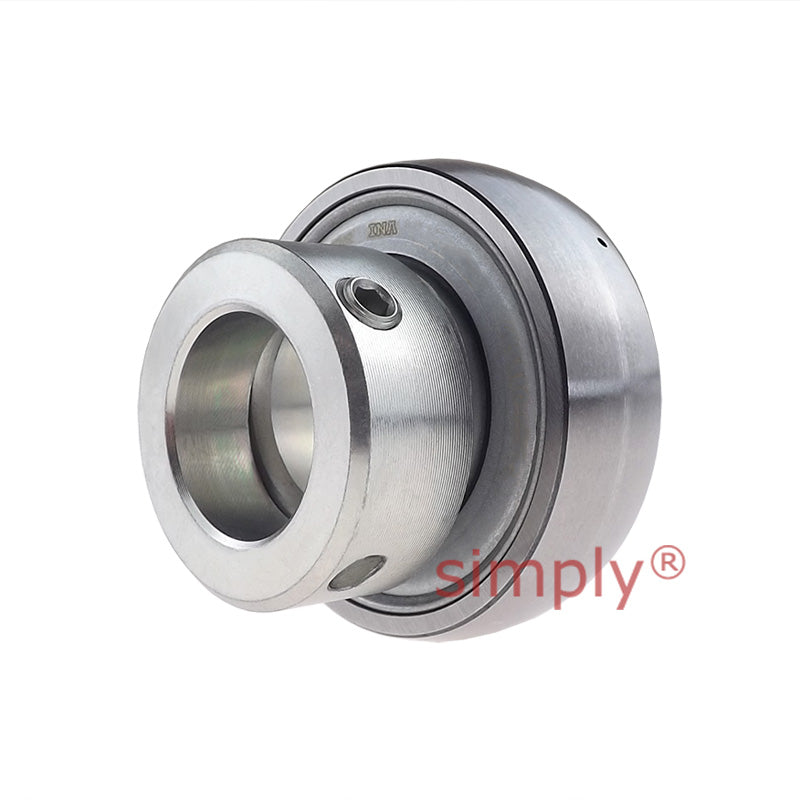 INA GRAE35-NPP-B-FA107/125.5 Metric Spherical Outer Bearing Insert with Anti-Corrosion Protection with P Seals and Eccentric Collar 35x72x39mm