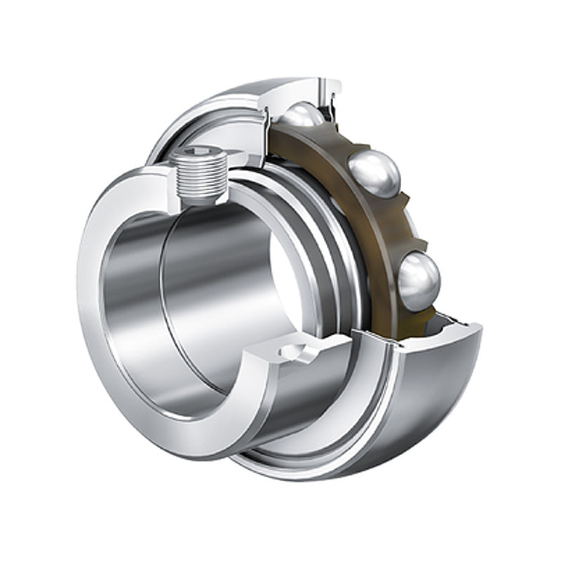 INA GRA112NPPBAS2V Imperial Spherical Outer Bearing Insert with P Seals and Eccentric Collar 44.45x85x43.8mm
