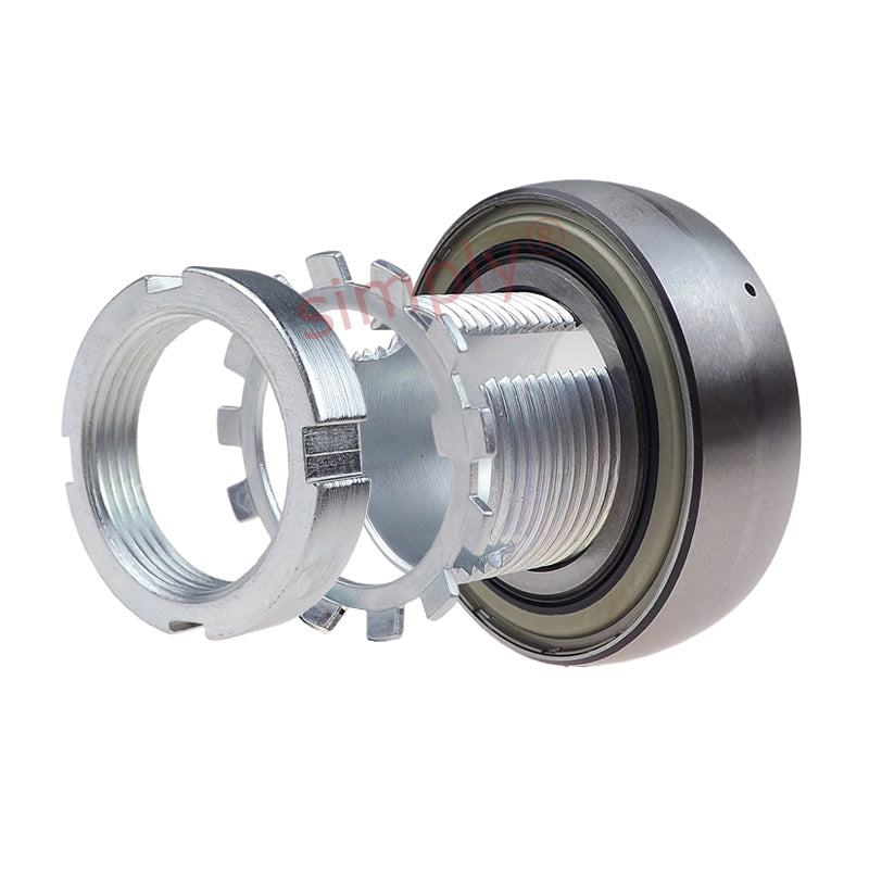 INA GSH35XL2RSRB Metric Spherical Outer Bearing Insert with RSR Seals and Adaptor Sleeve fits 35mm Shafts