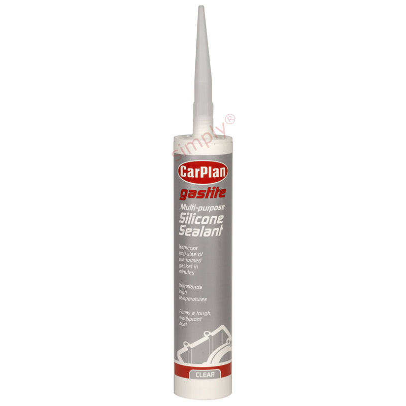 CarPlan Gastite Silicone Sealant (Clear) 310ml