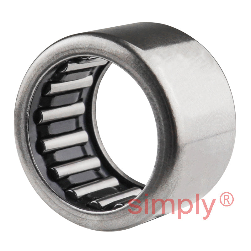 HK1614 Budget Drawn Cup Type Needle Roller Bearing Open End Type 16x22x14mm