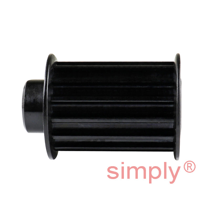 P14-5M-25F - 5mm Pitch 14 Tooth Flanged HTD Type Steel Pilot Bore Timing Pulley for 25mm Wide Belts
