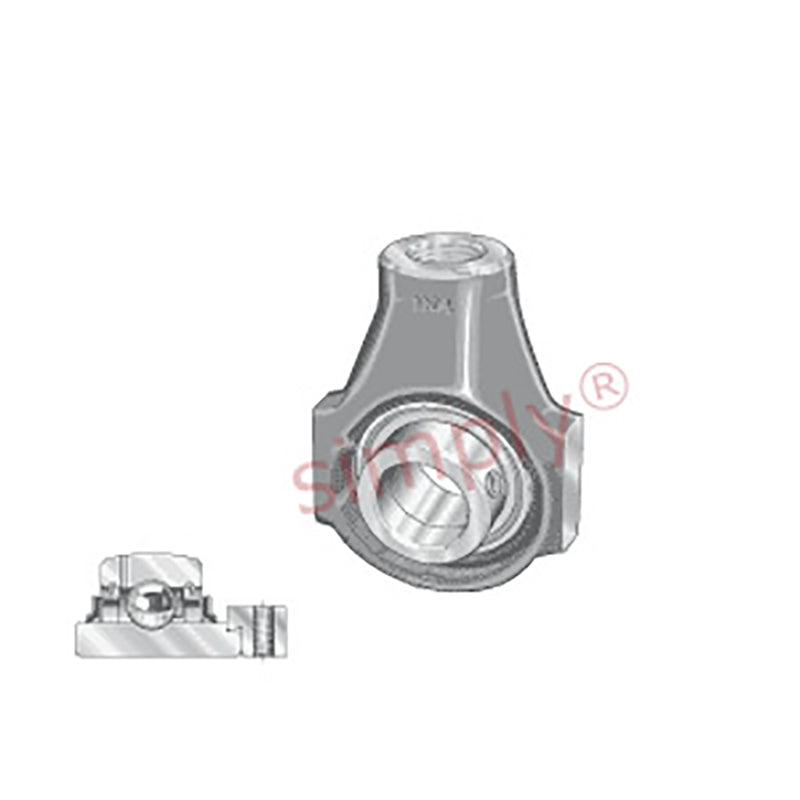INA RHE45XL Cast Iron Take Up Unit with Eccentric Collar Insert 45mm Bore