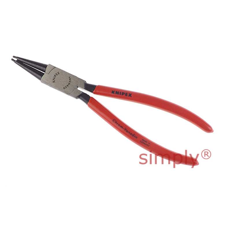 Knipex Internal Straight Tips Circlip Pliers for 40-100mm Circlips