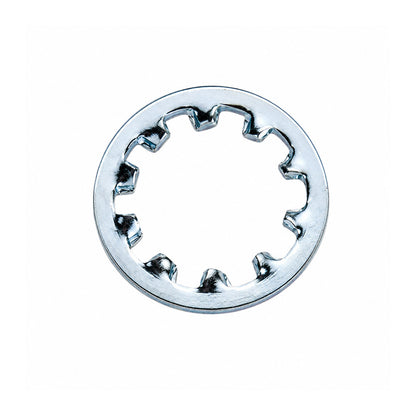 Unifix M8x15x0.8mm Internal Toothlock Washer DIN 6797J with Bright Zinc Plated Finish