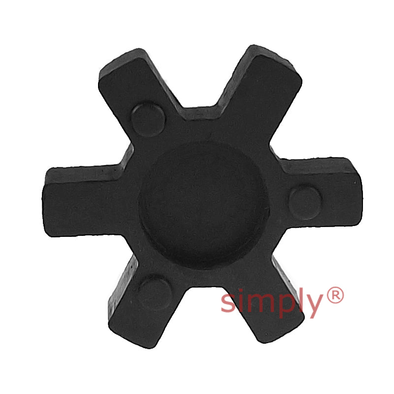 Major Branded L225B/L225B Pilot Bored Jaw Coupling Assembly Max Bore 60mm with Nitrile Rubber Insert