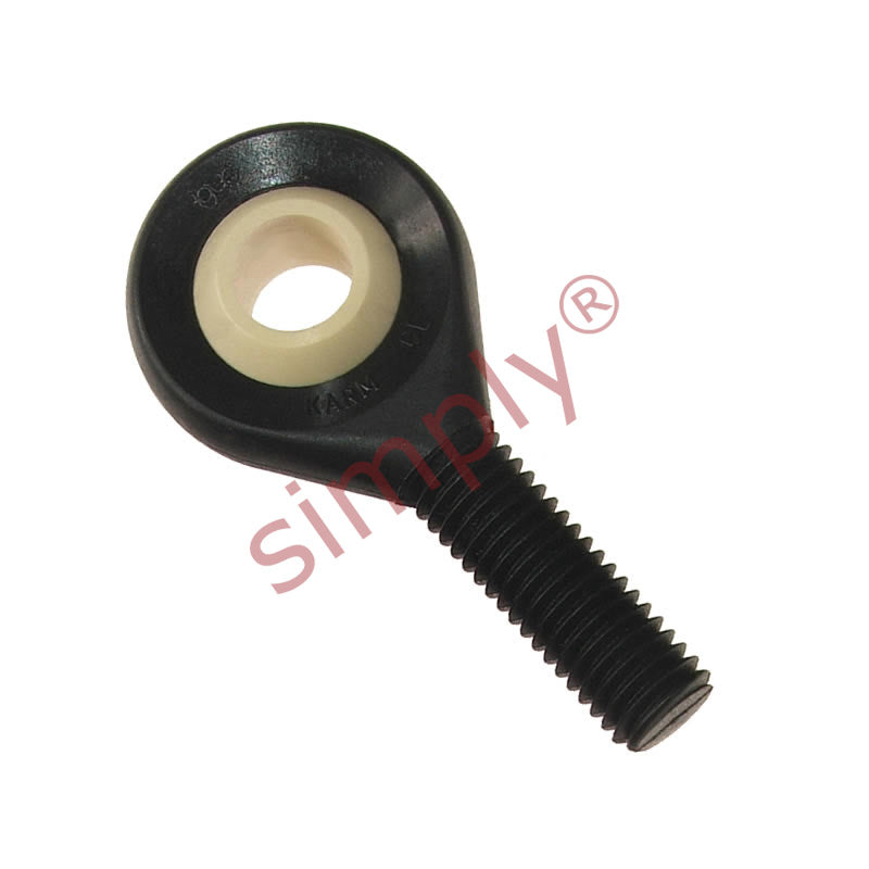 igubal KARM10CLMH Right Hand Male Plastic Rod End 10mm Bore M10 Thread 