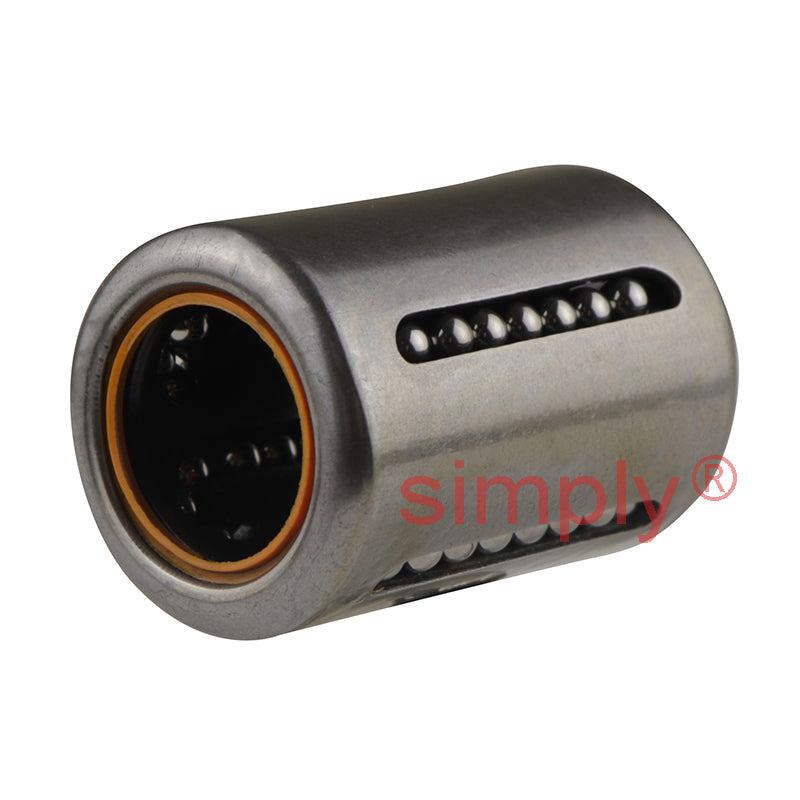 Budget KH12PP Relubricatable Closed Linear Ball Bushing with Rubber Seals 12x19x28mm