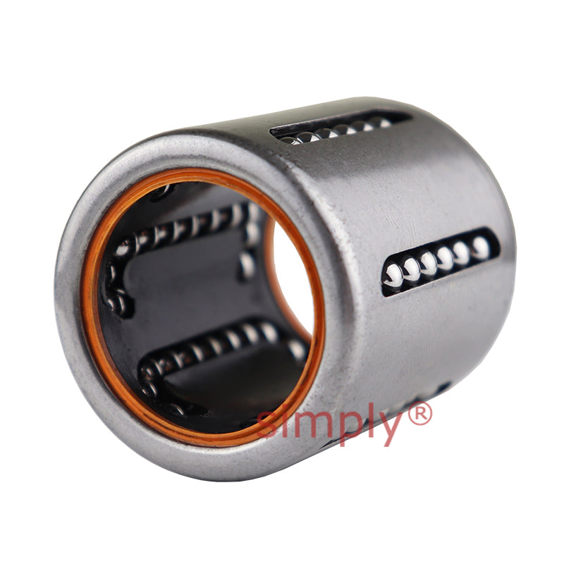 Budget KH12PP Relubricatable Closed Linear Ball Bushing Sealed with Contact Seals 12x19x28mm