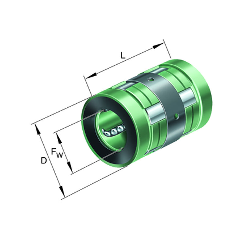 INA KN30-PP Linear Ball Bearing 30x47x68mm - Allow 1-2 Days - Contact Us For Faster Delivery