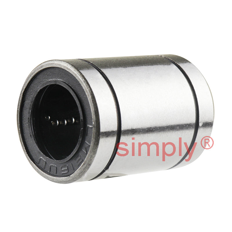 LME16UU Closed Linear Ball Bushing with Rubber Seals 16x26x36mm