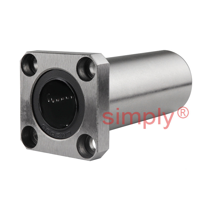 LMK20LUU Long Series Metric Square Flanged Linear Ball Bushing 20x32x80mm