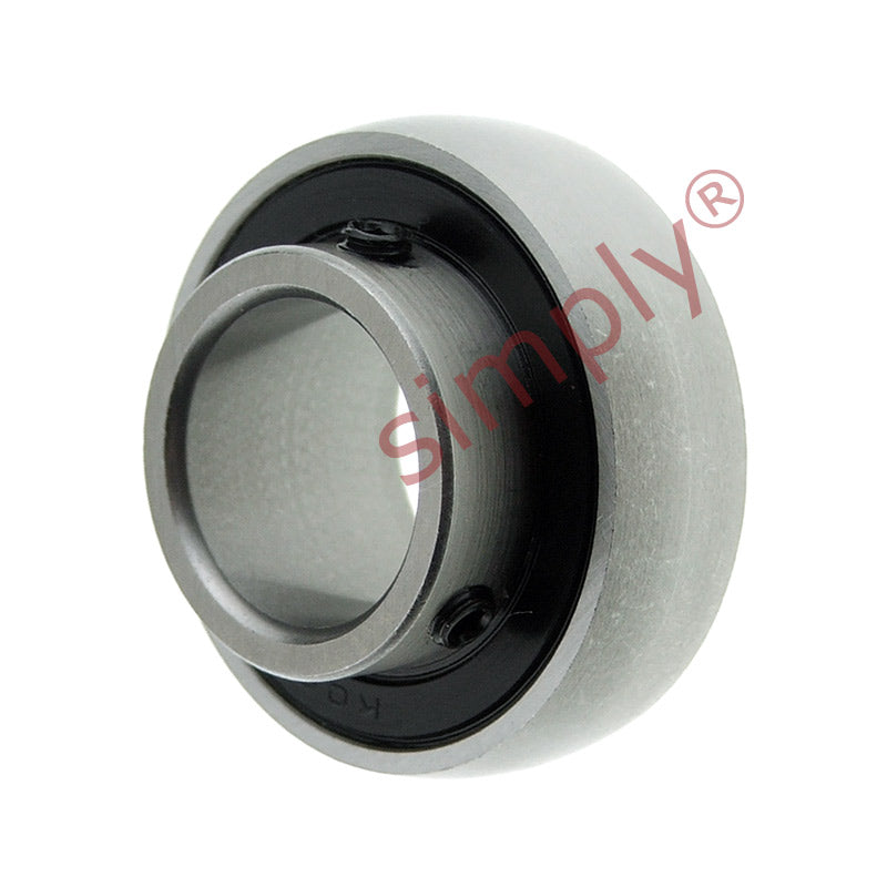 K001 Metric Grub Screw Type Bearing Insert with 12mm Bore 28mm Outside Dia