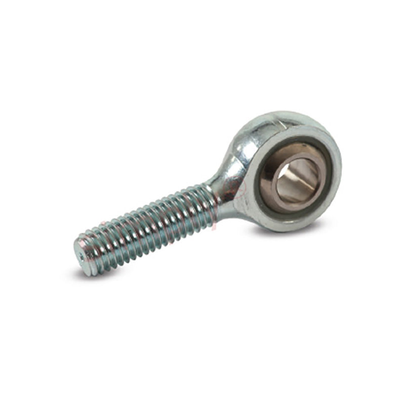 Branded MPL-M08-6 Left Hand Metric Stainless Steel / Nylon Lined Maintenance Free Plain Male Rod End M8x1.25 Thread