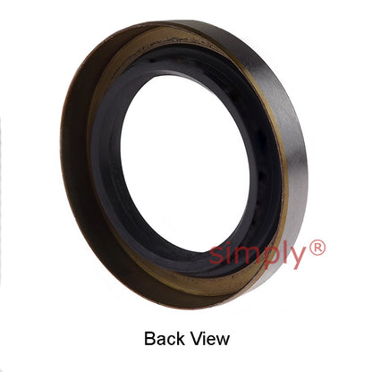 115x145x14mm TB / R6 Metal Cased Double Lip FKM Rubber Metric Rotary Shaft Oil Seal with Garter Spring