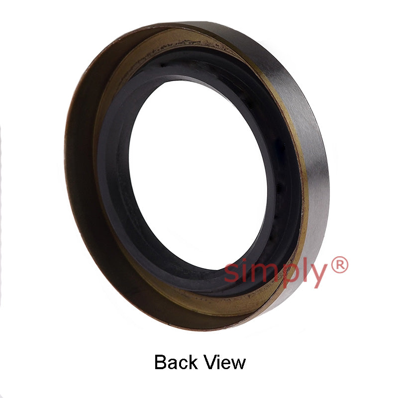 6x12x2mm Metal Cased Nitrile Rubber Single Lip Rotary Shaft Oil Seal Springless Design VB Style