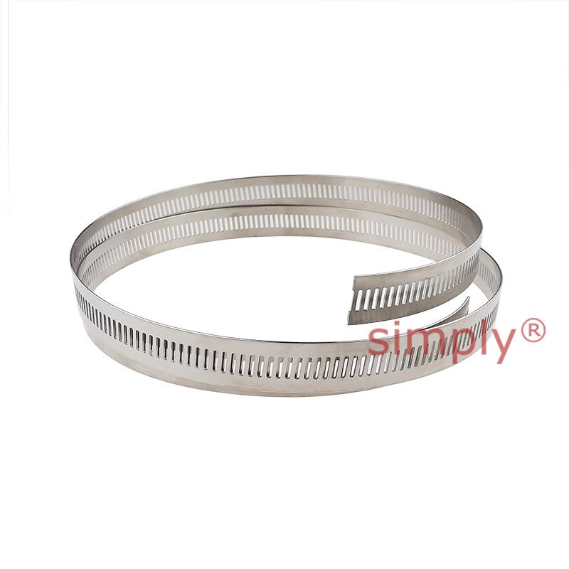 10m Roll - JCS MTB10 304 Stainless Steel Multi-Torque Banding with 16mm Width