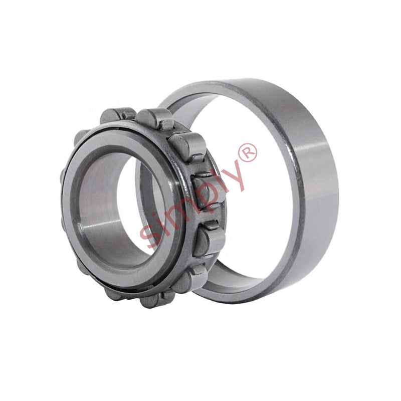 Branded N205C3 Single Row Cylindrical Roller Bearing 25x52x15mm