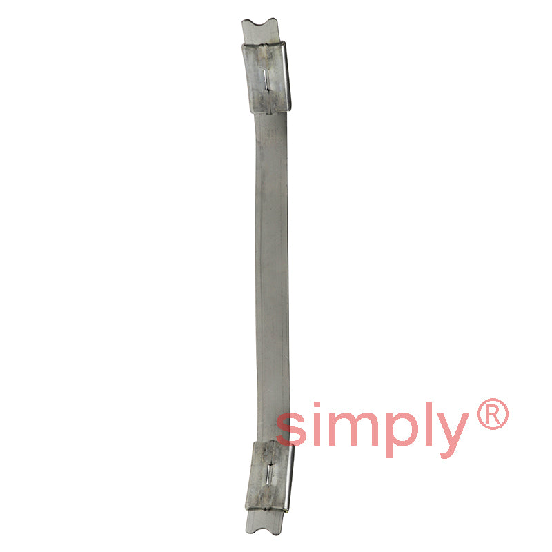 Pack of 10 - JCS NCZ150 Zinc Plated Steel Banding 150mm Connectors for use with 12mm Banding 