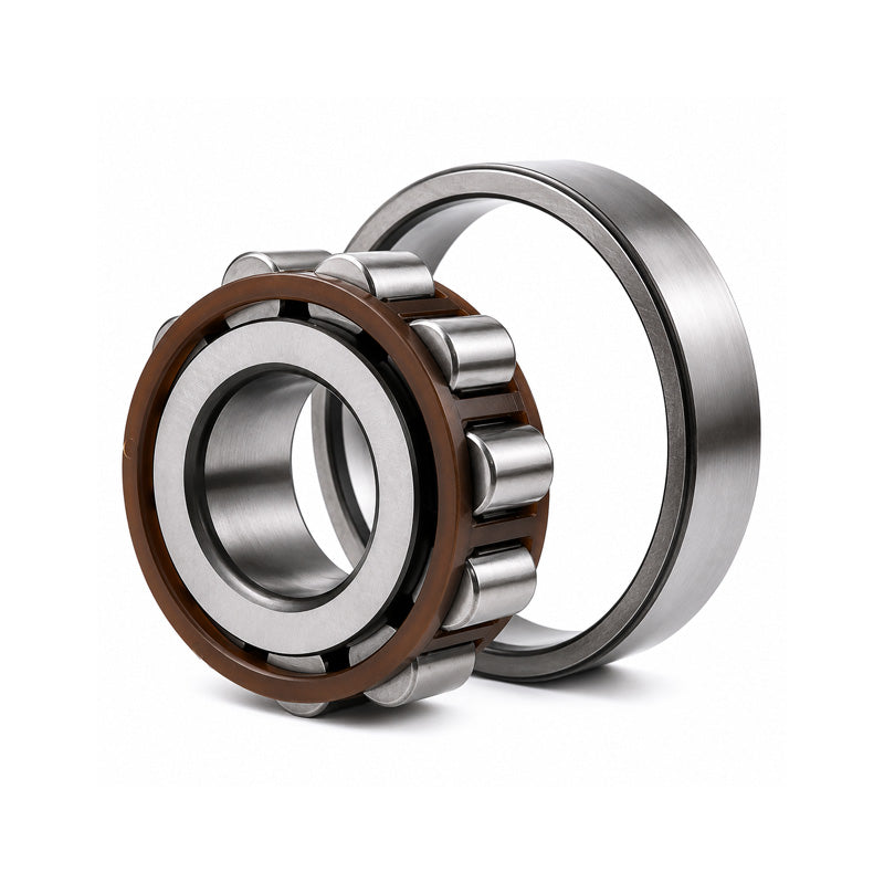 SKF N305ECPC3 Single Row Cylindrical Roller Bearing with Polyamide Cage 25x62x17mm