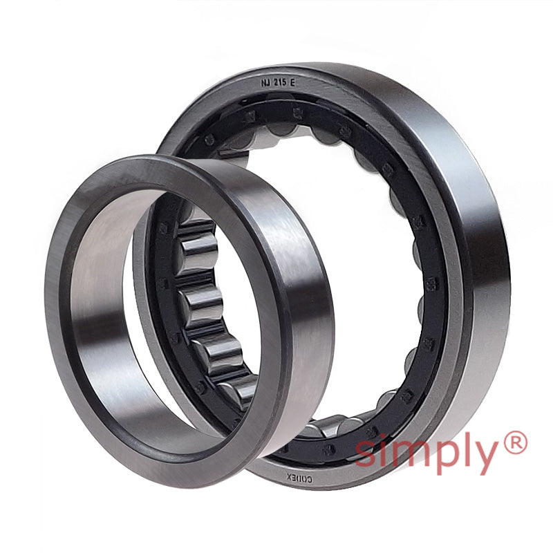 Codex NJ215 Single Row Cylindrical Roller Bearing 75x130x25mm