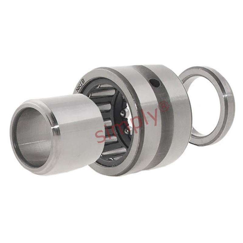 NKIB5904 Budget Needle Roller / Angular Contact Ball Bearing 20x37x25mm