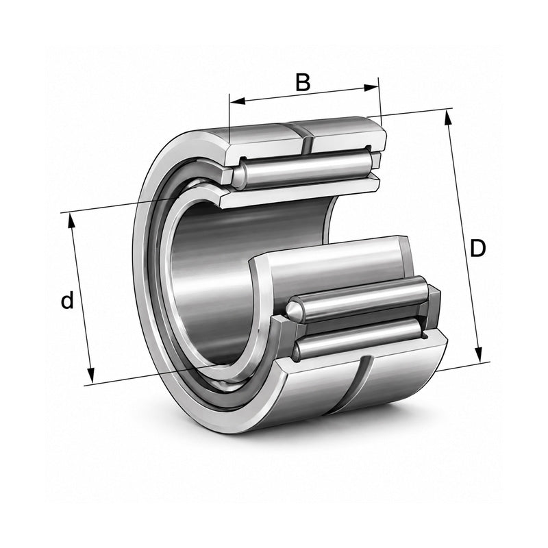 INA NKI90/36 Machined Needle Roller Bearing 90x120x36mm - Allow 1-2 Days - Contact Us For Faster Delivery
