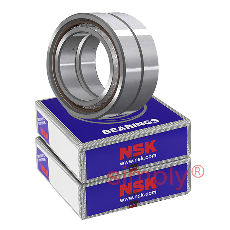 NSK 7010A5TRDULP3 Super Precision Angular Contact Spindle Bearing 50x80x16mm (Set of 2)