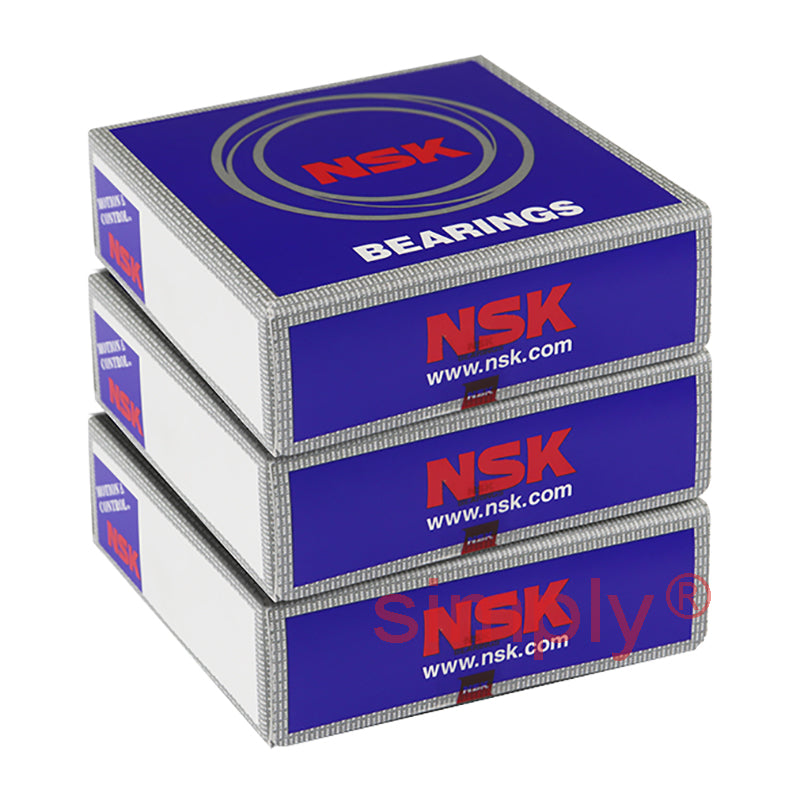 NSK 7206CTRDUDMP3 Super Precision Angular Contact Spindle Bearing 30x62x16mm (Set of 3)