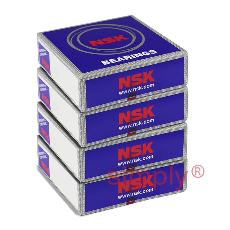 NSK 7917CTRQULP3 Super Precision Angular Contact Spindle Bearing 85x120x18mm (Set of 4)