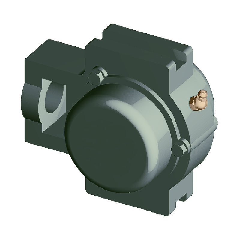 NTN CM-UCTX15-214D1 Imperial Cast Iron Take Up Unit with 2-7/8 inch Bore Bearing Unit with Cast Iron Cover - Closed Version - Allow 2-3 Days