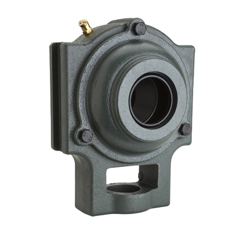 NTN CM-UKT213SD1/HS2313X Imperial Cast Iron Take Up Unit with Cast Iron Cover - Closed Version - Insert and Adaptor Sleeve Fits 2-3/8 inch Shaft - Allow 2-3 Days