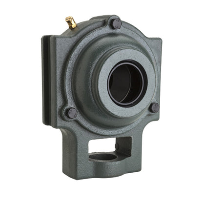 NTN CM-UKT309AD1/HA2309 Imperial Cast Iron Take Up Unit with Cast Iron Cover - Closed Version - Insert and Adaptor Sleeve Fits 1-7/16 inch Shaft - Allow 2-3 Days