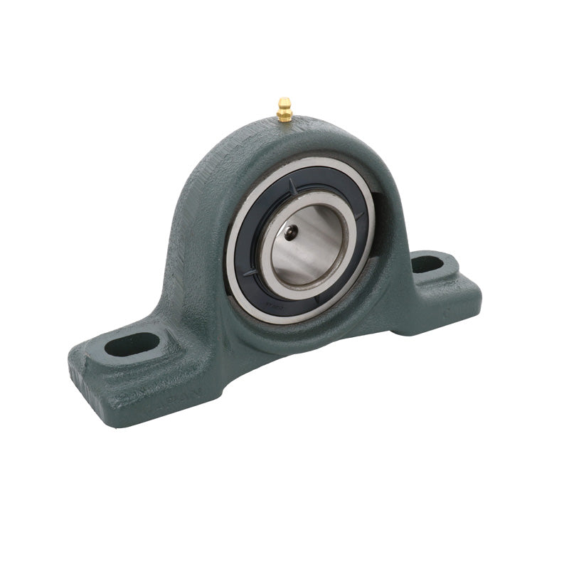 NTN UCP214-211D1 Imperial Cast Iron Two Bolt Pillow / Plummer Block Housing with 2-11/16 inch Bore Insert - Allow 2-3 Days