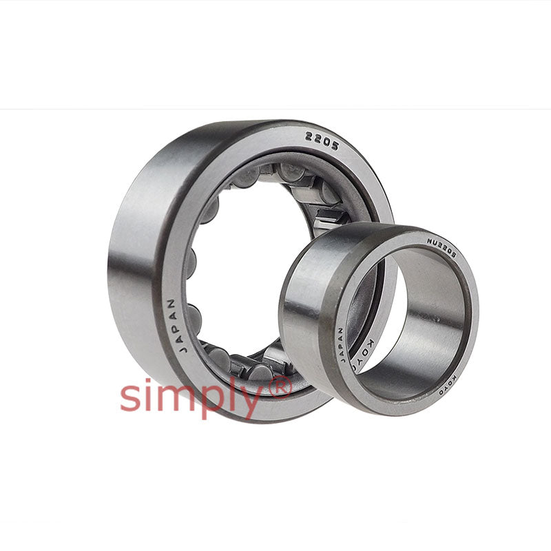 KOYO NU2205 Single Row Cylindrical Roller Bearing 25x52x18mm