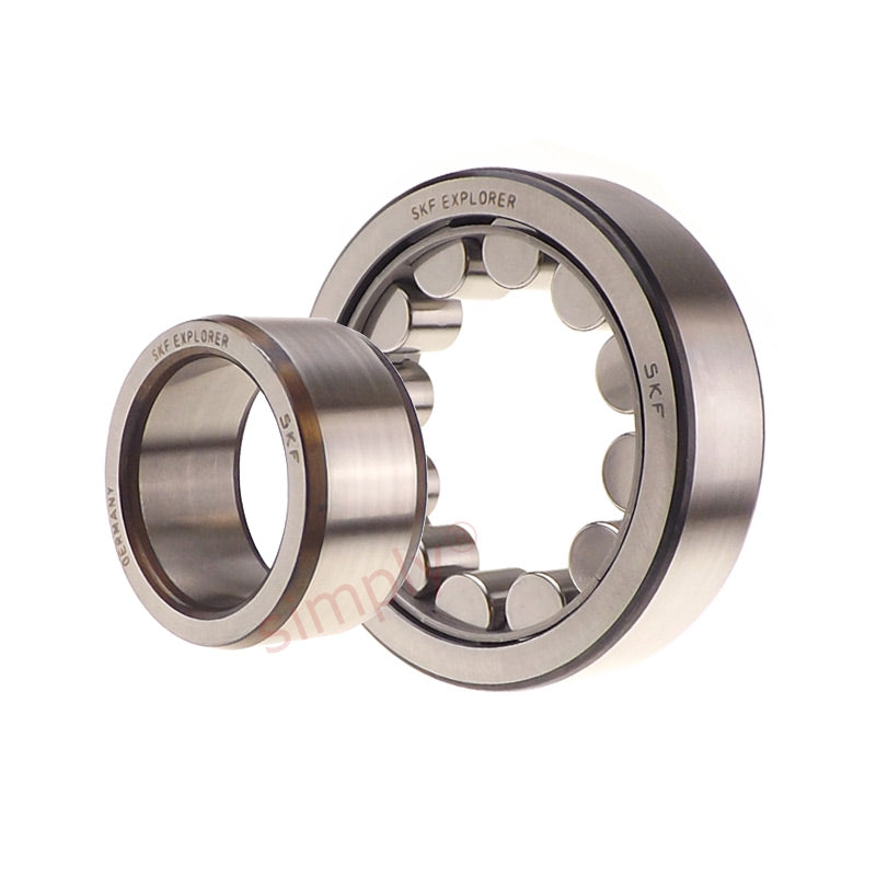 SKF NUP318ECJC3 Single Row Cylindrical Roller Bearing with Steel Cage 90x190x43mm