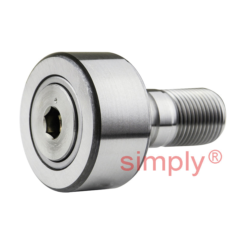 Budget NUKR40A Crowned Cam Follower 40x20x18 M18x1.5 Thread