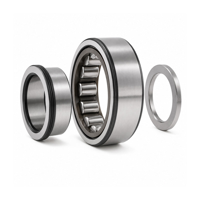 SKF NUP236ECMA Single Row Cylindrical Roller Bearing with Brass Cage 180x320x52mm